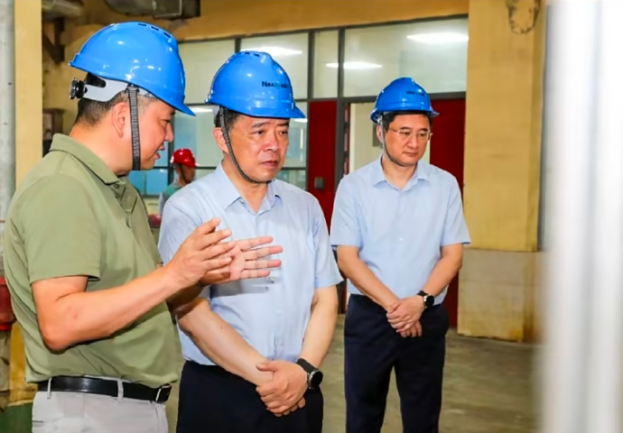 銅陵市委書記楊宏星一行來(lái)公司調(diào)研